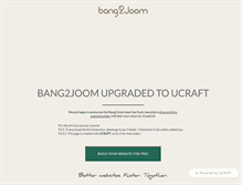 Tablet Screenshot of bang2joom.com